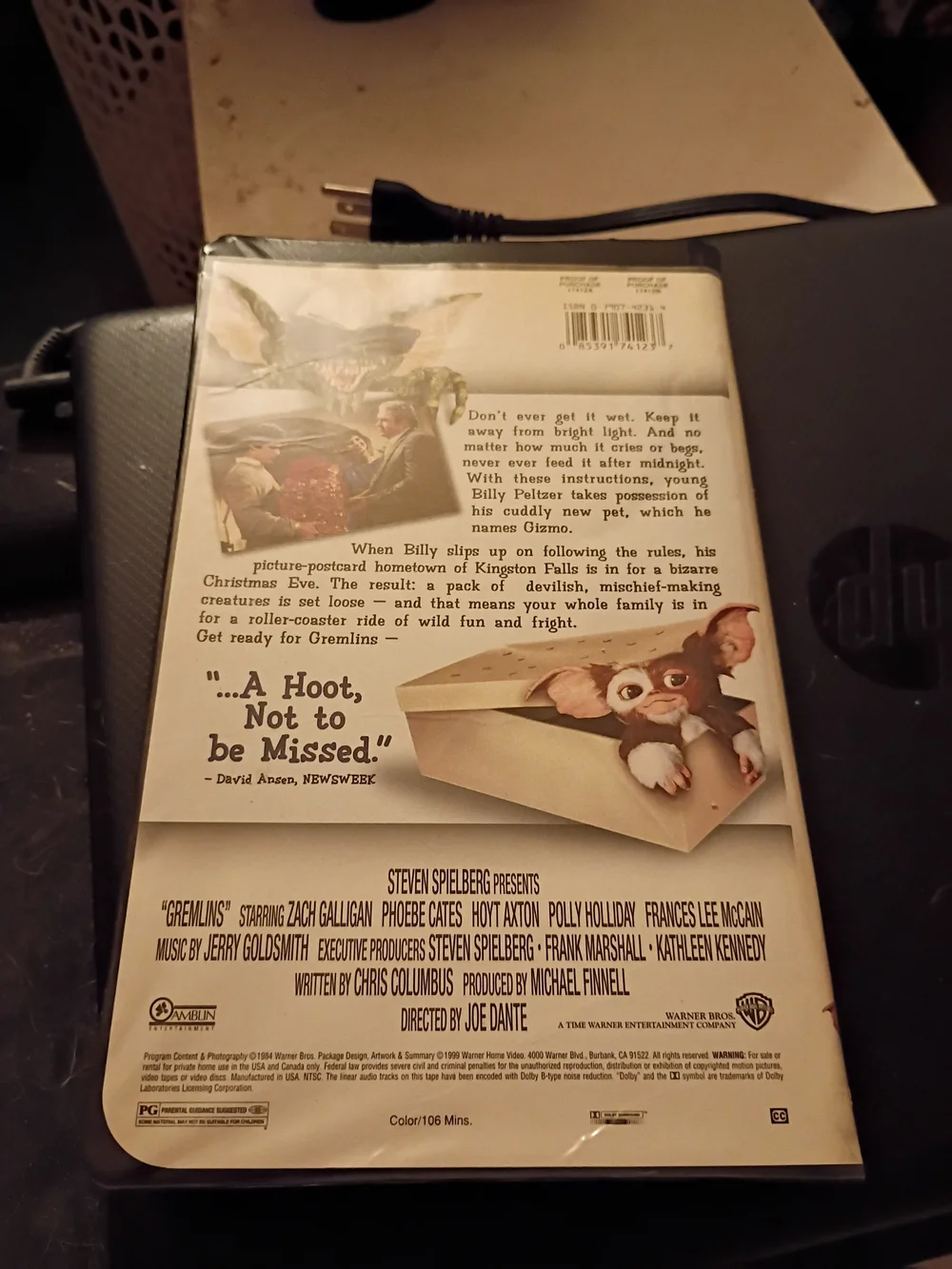 Gremlins Movie on VHS